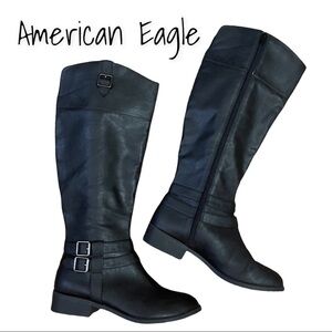 American Eagle black Knee-high rider boots
Size 8 1/2